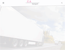 Tablet Screenshot of catransport-bg.com
